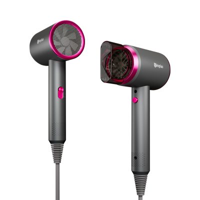 Simplus Hair Dryer 1250W Hair Blower 3 Temperature Levels Portable Qucik Dry Intelligent Temperature Control